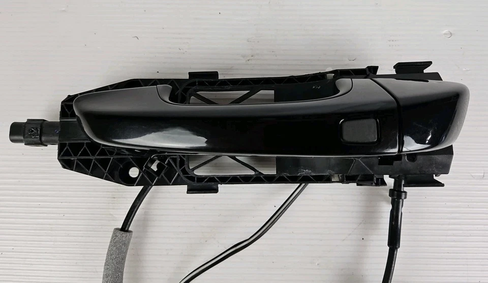 Manija de puerta exterior trasera izquierda para Porsche Cayenne 958 11-18 negra OEM Foto 2 de 4