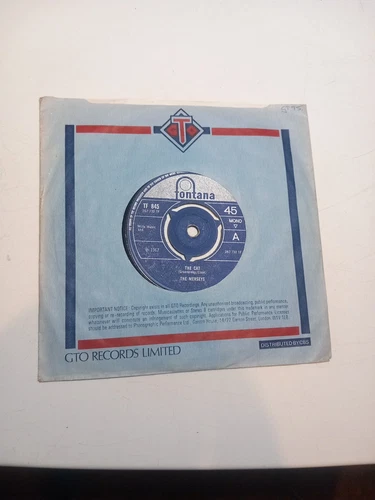 The Merseys The Cat Change Of Heart 7 Inch Vinyl 1967 Mod Beat 45rpm