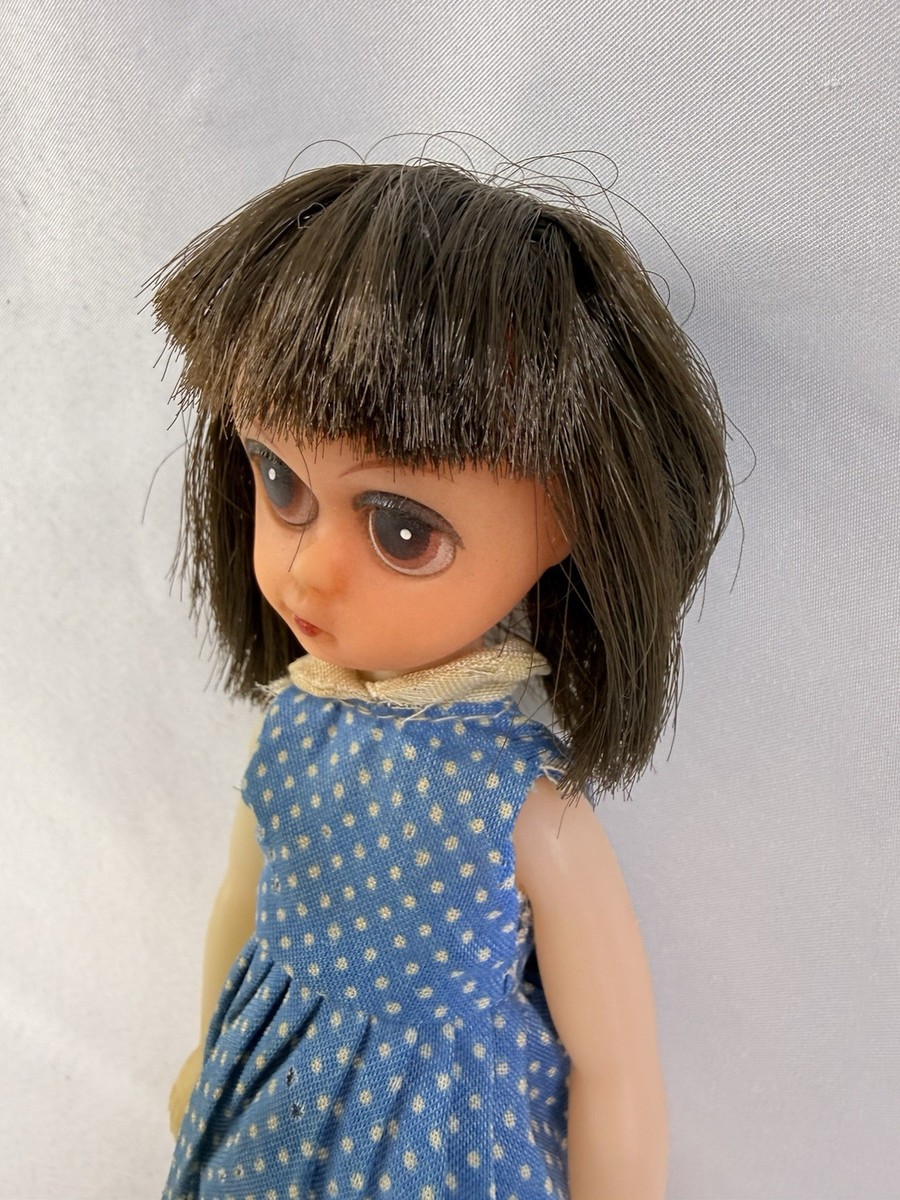 Vintage Original Susie Suzie Sad Big Eyes Doll 1960's Original
