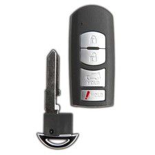 Remote Key Fob 4-button For 2016-2019 Mazda Cx-5 Cx-9 Wazske13d02 Tky2-67-5dy