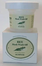 2 Pack SKINFOOD Rice Mask Wash Off Exfoliating 4.23 oz. Each K-Beauty