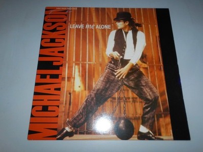 Schallplatte- Michael Jackson-  Leave me alone- Vinyl 12'' - Maxi Single