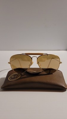 Ray-Ban The General 50th Anniversary 24K Gold Plated B&L USA RB50 62-14 Case 