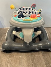 Child Roundabout 4 In 1 Baby Walker Sounds Lights Toys Kids Folds Easy.