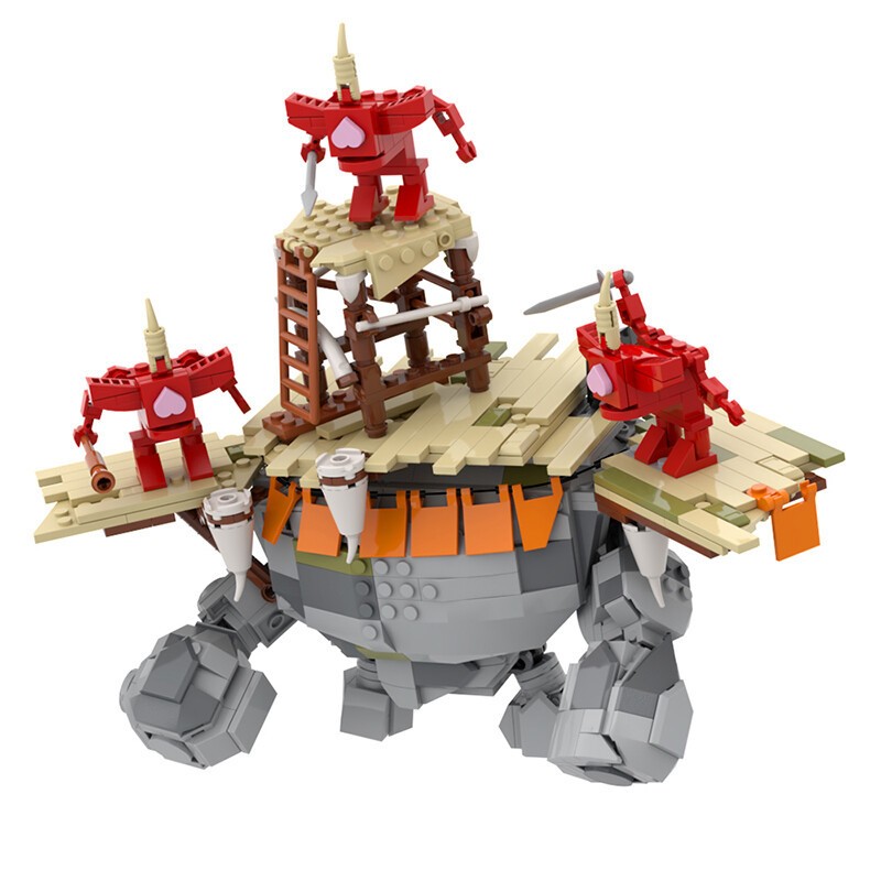 Battle Talus Stone Robot MOC Building Blocks Set Games Model Bricks Toy Kit Gift