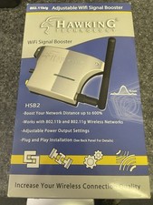 Hawking Technology HSB2 WiFi Signal Booster - NIB