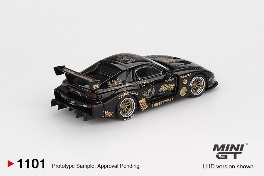 Mini GT 1:64 MAZDA RX-7 LB-Super Silhouette FD-NILES – Black #1101
