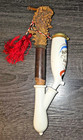 Rare Antique C 1900s German Regimental Porcelain Pipe w/Stag Antler Horn. — photo 4