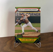 2025 Hub City Spartanburgers Dylan MacLean Texas Rangers