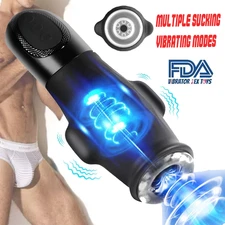 Automatic Male Masturbaters HandsFree Sucking Mastubator Cup Sex Toys for Men