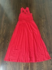 NWT - $69 Tommy Hilfiger Cas Knit Sundress Dress In Red Size XS