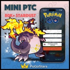 Pok mon PTC Go - Gigantamax Shiny Charizard  Read Description  