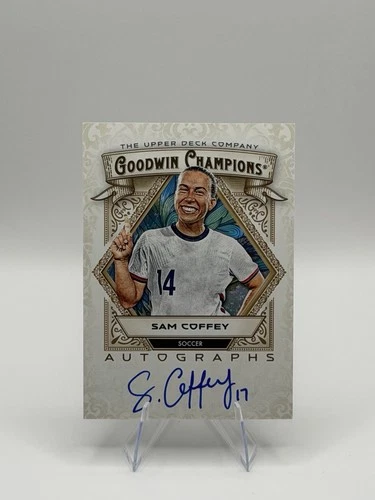 2025 Upper Deck Goodwin Champions Sam Coffey #A-SC Auto