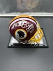 John Riggins Washington Redskins Signed Rare Mini Helmet W/ Inscriptions - JSA
