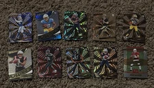 FOOTBALL/BASEBALL CARD BLOWOUT- LOTS COME WITH FIVE  CARDS- NO BASE- READ BELOW