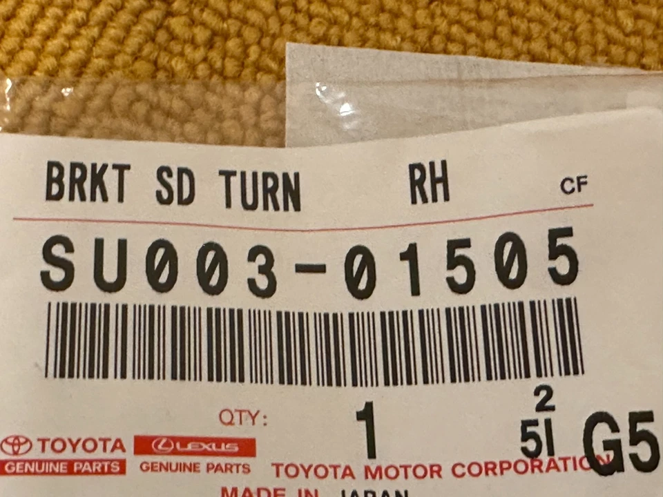 Scion Genuine FR-S Toyota 86 Front Bumper Side Bracket Left Right Pair OEM JDM Foto 2 de 4