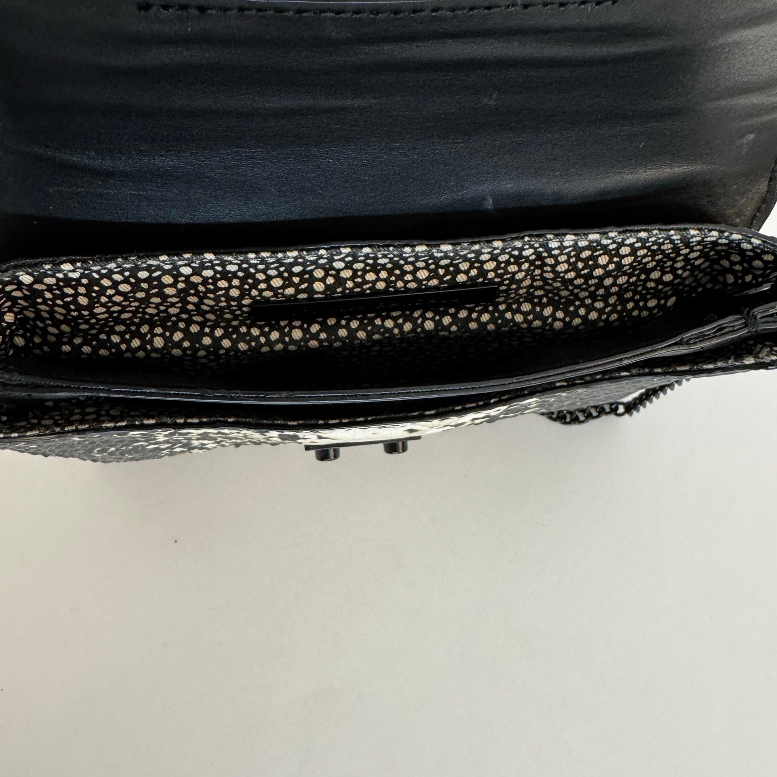 Loeffler Randall Snake Python Embossed Crossbody … - image 7