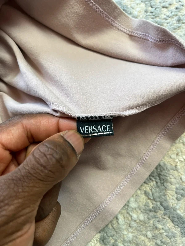 Versace Pink Women's Long Sleeve Top Size L image 5