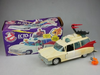Kenner 1980s The Real Ghostbusters Ecto-1 Einsatzfahrzeug vintage Box 135271
