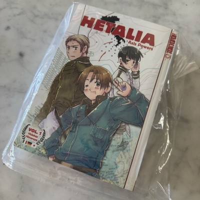 Hetalia Axis Power Volume 1 2 3 4 5 6 1-6 Manga English Complete