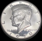 1970 S Proof Kennedy Half Dollar