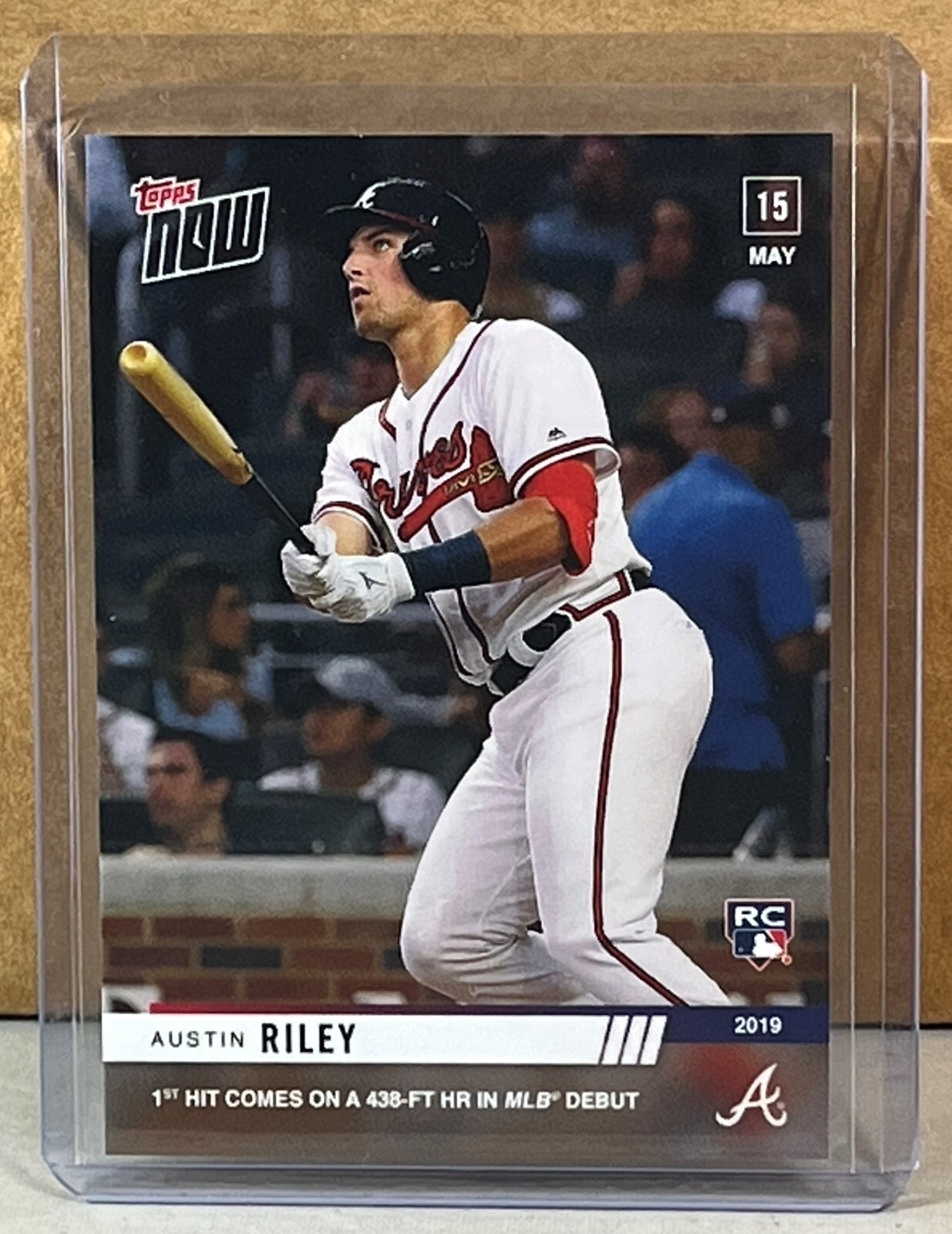 2019 TOPPS NOW #233 AUSTIN RILEY RC ATLANTA BRAVES ROOKIE