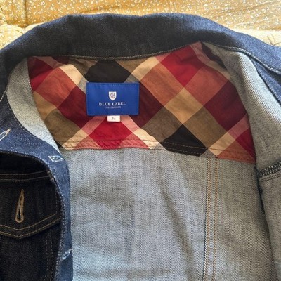 Women JP-size S Denim Jacket Burberry Blue Label Denim Jacket JPN