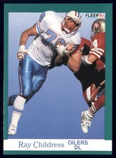 1991 Fleer - Ray Childress #58