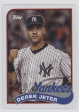 2023 Archives 1989 Topps Doubleheaders Derek Jeter David Ortiz #89DH-1 HOF 0s1o