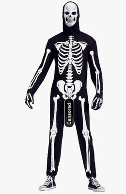 Skele-boner - Skeleton - Costume - Men - Standard 6' 200lbs