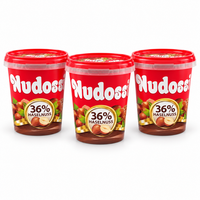 3X Nudossi 400G Nuss-Nougat-Creme 36% Haselnuss 1,2Kg Vorratspack