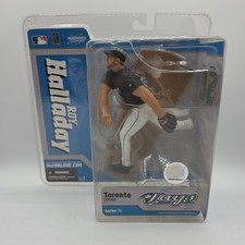 2005 Roy Halladay McFarlane Action Figure Blue Jays Throwback Variant MLB