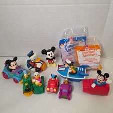 1994 McDonalds Disneyland Adventures Toy Lot Mickey Donald