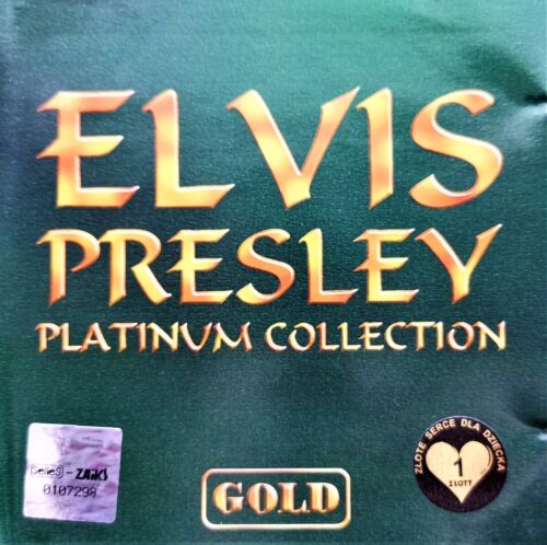 ELVIS PRESLEY "  PLATINUM COLLECTION - GOLD "     CD  - Picture 1 of 2