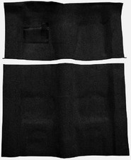 ACC 70-73 CAMARO FIREBIRD AUTOMATIC BLACK 80/20 LOOP MOLDED CARPET RUG W/ TAIL