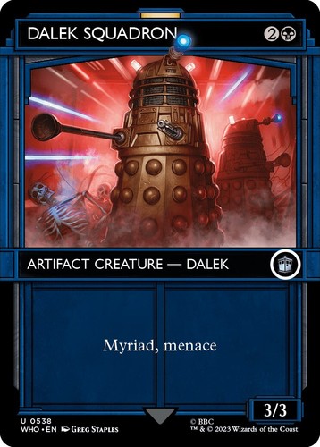 Magic the Gathering (MTG) Secret Lair x Doctor Who: The Dalek