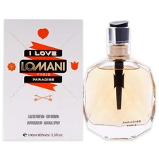 I Love Lomani Paradise by Lomani for Women - 3.4 EDP Spray