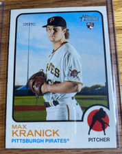 Max Kranick 2022 Topps Heritage Rookie Card #392 Pittsburgh Pirates Near Mint. rookie card picture