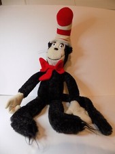 Vintage 1983 CAT IN THE HAT 30" Plush Dr. Seuss Stuffed Animal