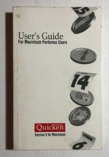 1995 User's Guide for Macintosh Performa Users Quicken Version 5 03-1007-A