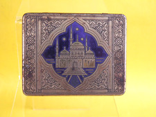 Alte 10er Cigaretten Blech- Dose ORAMI DRESDEN Muster-Packung der Gro&szlig;e Vierer