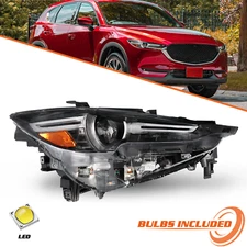For 17-21 Mazda CX-5 Full LED Tube w/AFS Projector Passenger Side Headlight RH