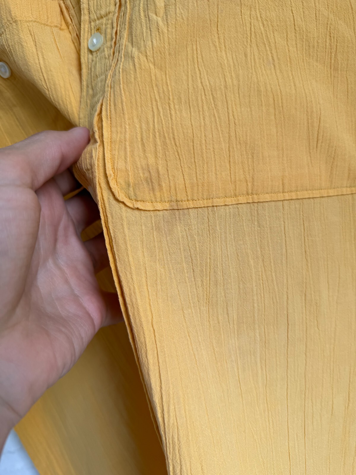 camicia blusa donna vintage anni 80 Yves Saint Laurent YSL chemises pieghe taglia S M