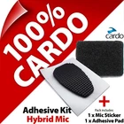 Cardo Adhesive Accessory Kit includes Sticker and Adhesive Pads for Hybrid Mic