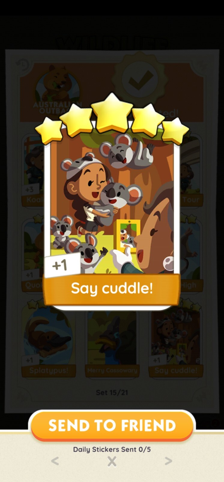 Monopoly Go Stickers - 6 ⭐️ - Set - 21 FAST DELIVERY - Foto 6