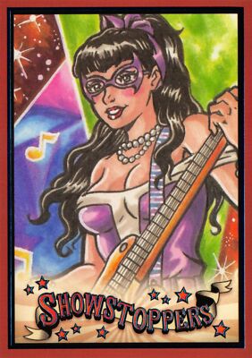 DC Comics Bombshells III 3 SHOWSTOPPERS Insert Card SH3 / THE HUNTRESS