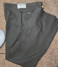 Rare New Old Stock Retro Sansabelt Mens Pants Madison Brown Disco Golf Polyester