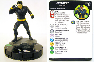 HeroClix - #019 Cyclops - X-Men Rise and Fall