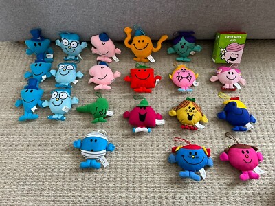 Mr Men Little Miss for McDonalds Happy Meal 25 x Toys Cool Calm