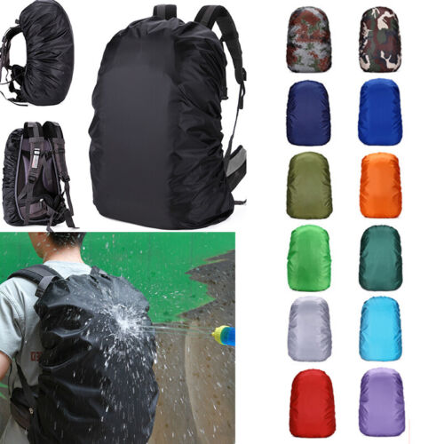 Waterproof Backpack cover 60L-80L Bag Camping Hiking Outdoor Rucksack Rain Dust❀ - Picture 1 of 31